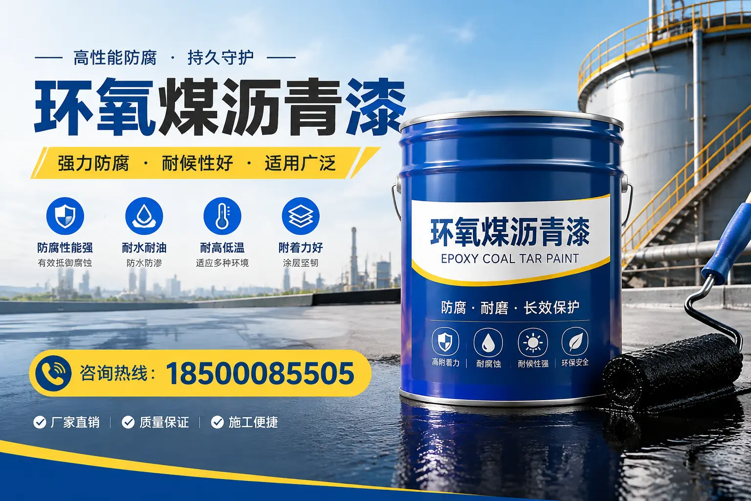 环氧煤沥青漆的储存与运输注意事项,桥东企业须知
